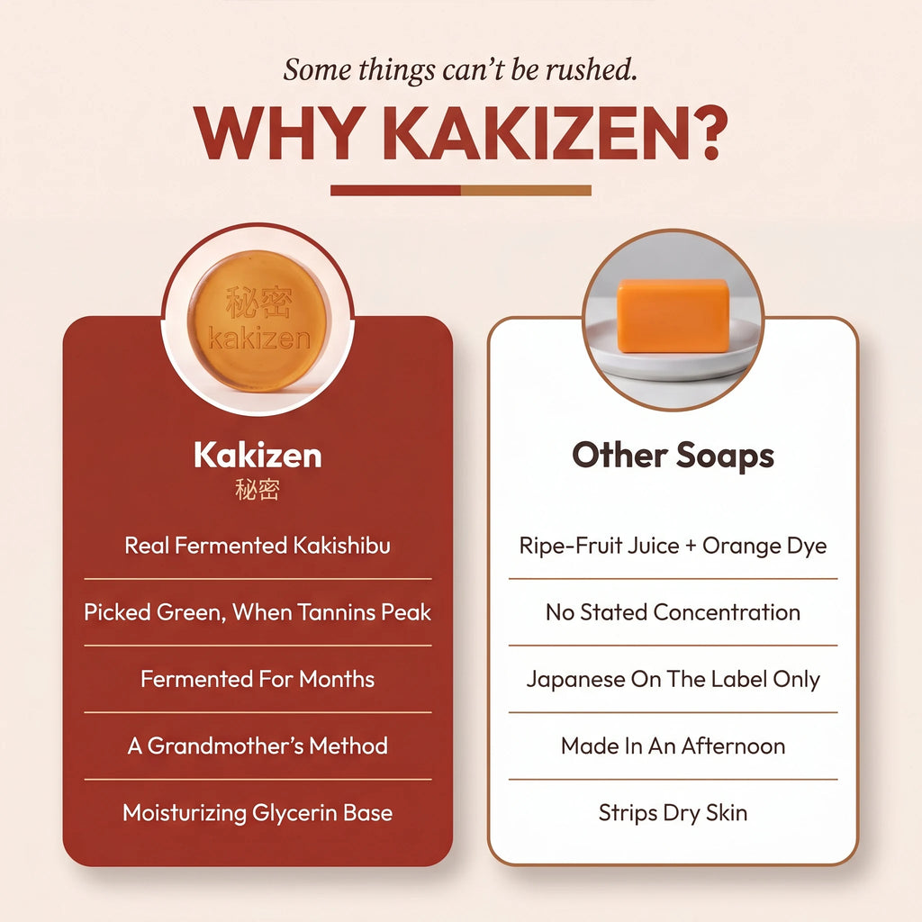 Kakizen Persimmon Soap